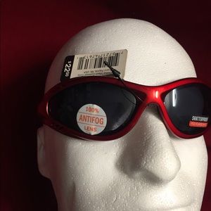 Men’s Red Safety Padded Sunglasses 😎